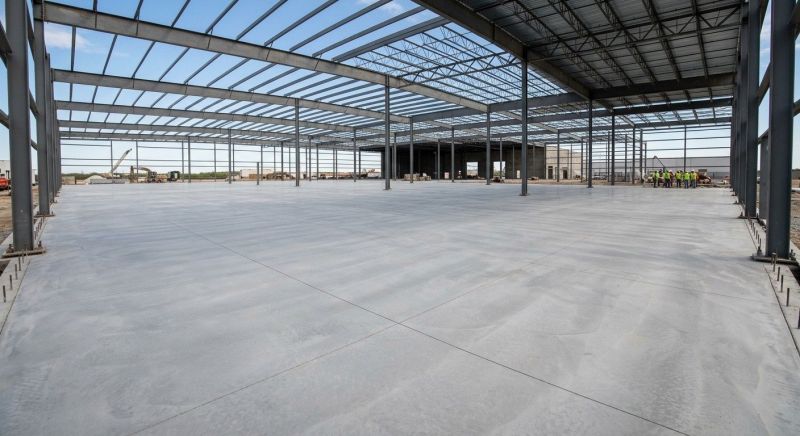 Commercial Slab Construction in Fredericksburg, VA
