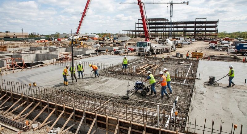 Commercial Slab Installation in Clermont, FL